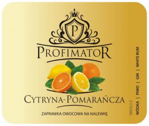 Zaprawka owocowa cytryna-pomarańcza 300 ml Profimator