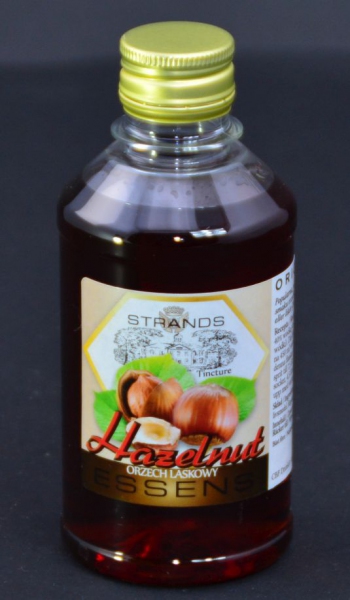 Zaprawka esencja smakowa aromat do alkoholu orzech laskowy orzechówka Hazelnut Strands ESSENS 250 ml